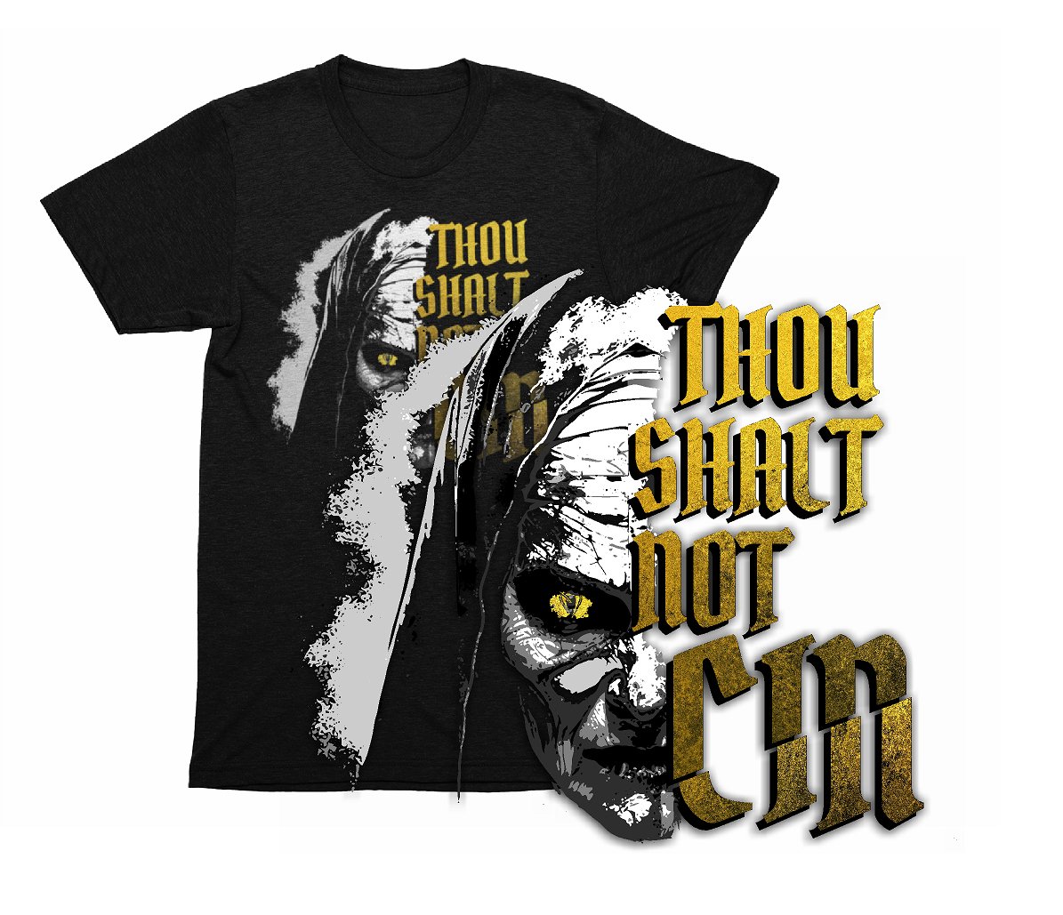 H.I.R. Thou Shalt Not CIN Super Soft Tee PRE-ORDER THRU 4/27 - Columbus Apparel Co