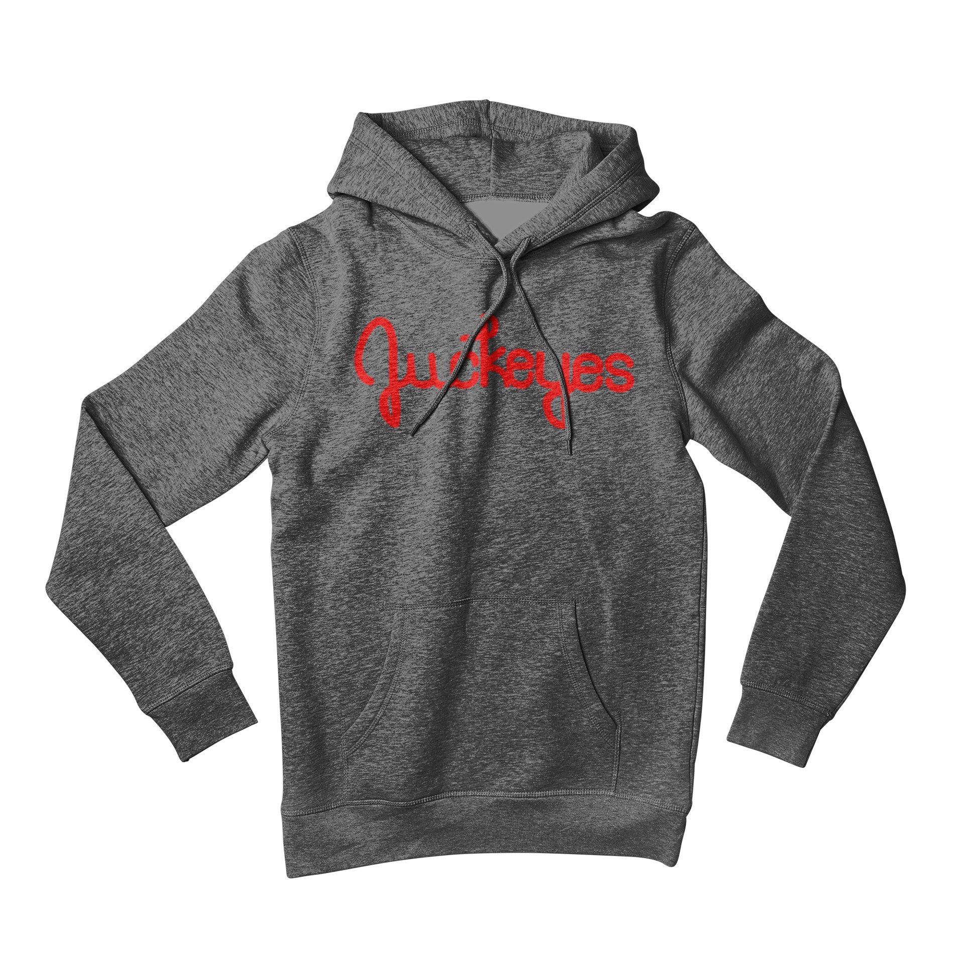 "Juckeyes Script" Lightweight Hoodie - Columbus Apparel Co