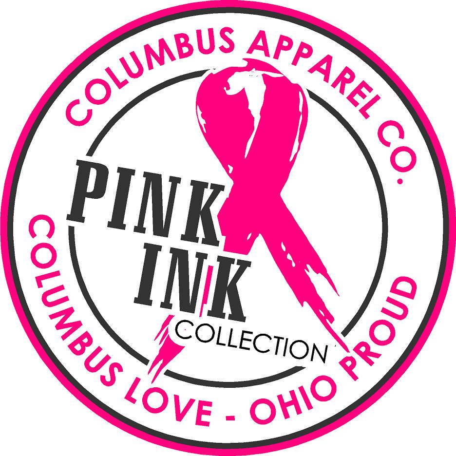 Pink Ink Helmet Sticker Unisex Super Soft T Shirt - Columbus Apparel Co