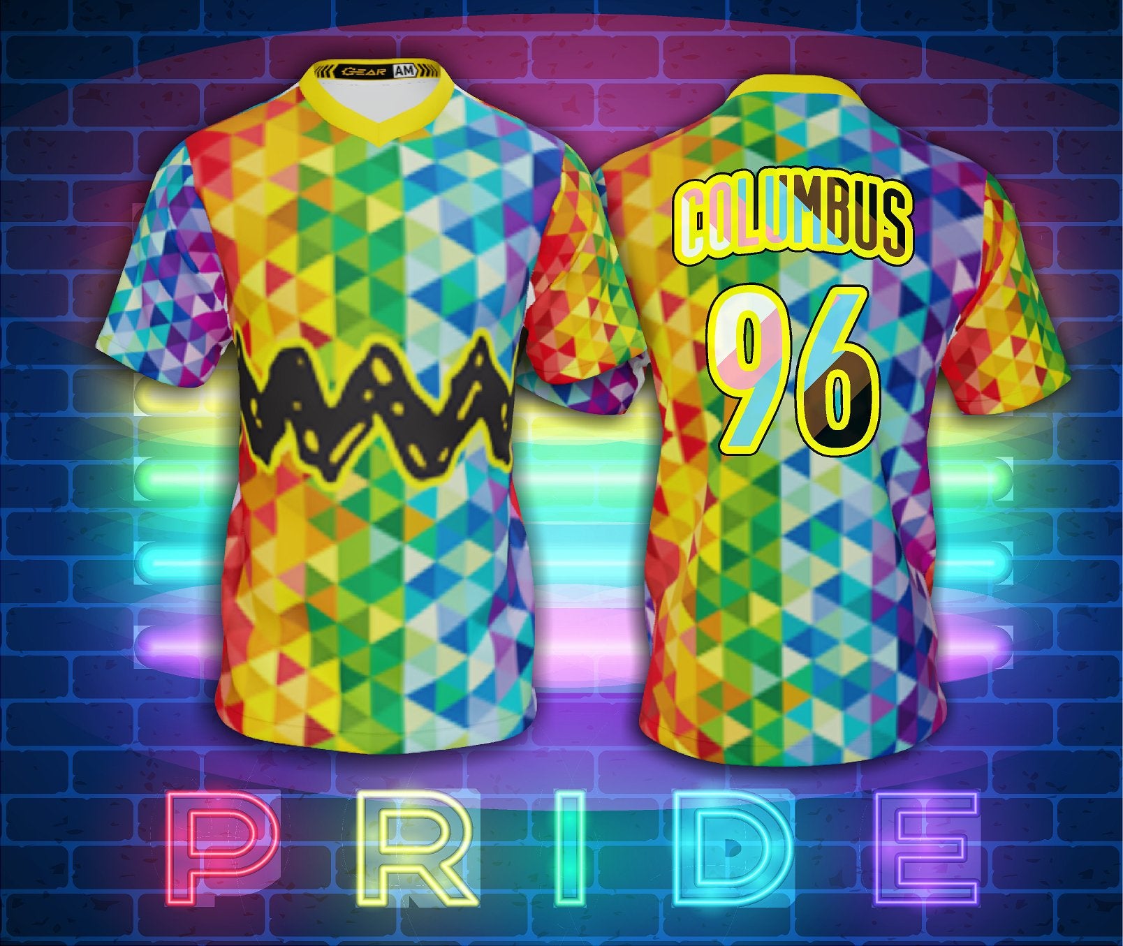 Pride Polygon Progress Jersey - PRE-ORDER THRU 5/27 - Columbus Apparel Co