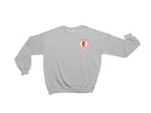 Red Horse Chess Shield Crew Neck Long Sleeve Sweatshirt - Columbus Apparel Co