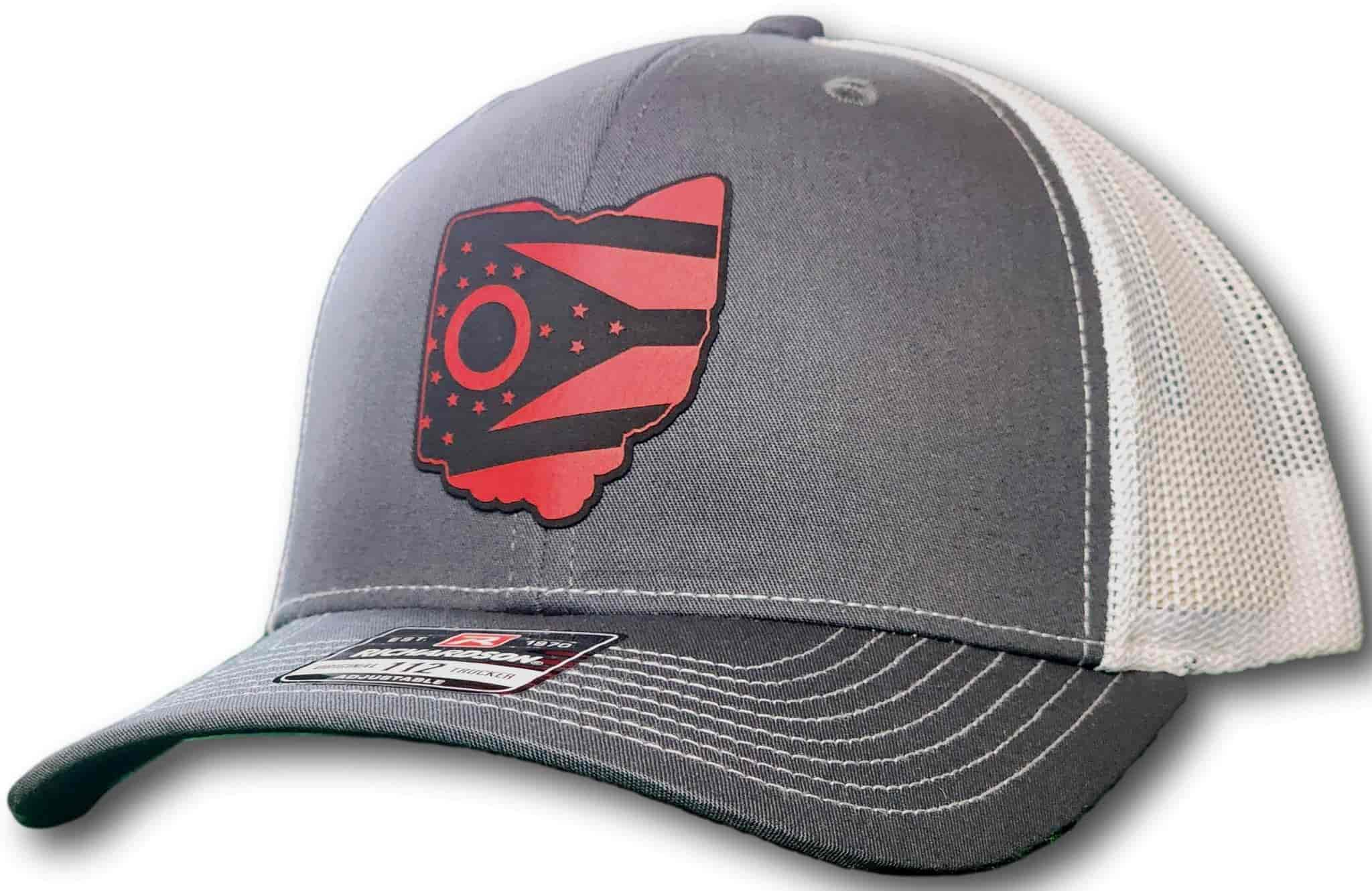 Ohio State Flag Hat, Black