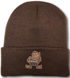 Cleveland Football Brownie Leatherette Patch Beanie - Columbus Apparel Co