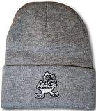 Cleveland Football Brownie Leatherette Patch Beanie - Columbus Apparel Co