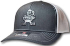 Cleveland Football Brownie Leatherette Patch Richardson 112 Trucker Cap - Columbus Apparel Co