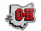 Columbus Ohio Megaphone O-H Magnet - Columbus Apparel Co